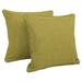 Darby Home Co Menzies Outdoor 17" Pillow Cover & Insert Polyester/Polyfill blend in Green | Wayfair DBHC6221 27711680