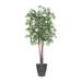 Primrue 72" Artificial Maple Tree in Pot Silk/Plastic in Gray | 72 H x 30 W x 30 D in | Wayfair 3117B5F134244C879A2EC8B8682DF275
