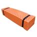 Thickenm Foldable Picnic Mat Camping Egg Tray Pattern Beach Pad Light Weight Mattress Multi-Functional Mat for Travel Outdoor (Orange and Black)