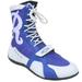 Ringside Apex Elite Boxing Shoes Blue/White Size 6