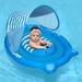 Infant Floats for Pool Removable Canopy and Adjustable Safety Seat Baby Boat Water Pool Float for Age of 6-24 Months