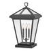 Hinkley Lighting Alford Place 25 Inch Tall 3 Light LED Outdoor Pier Lamp - 2557MB