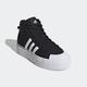 Sneaker ADIDAS SPORTSWEAR "BRAVADA 2.0 PLATFORM MID" Gr. 41, schwarz-weiß (core black, cloud white, core black) Schuhe Sneaker