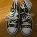 Converse Shoes | Converse Tennis Shoes Like New With Elephant On It | Color: Blue/Yellow | Size: 2.5bb