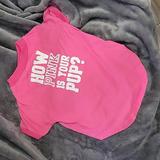Pink Victoria's Secret Dog | Host Pick Vintage Vs Pink Dog Tshirt | Color: Pink/White | Size: Os