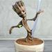 Disney Other | Guardians Of The Galaxy I Am Baby Groot Cup W/Straw New | Color: Gray/Tan | Size: Osbb