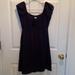 J. Crew Dresses | J Crew Navy Scoop-Neck Cotton Summer Dress Size Small | Color: Blue | Size: S