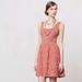 Anthropologie Dresses | Anthropologie Maeve Red And Tan Animal Print "Caldera" Dress | Color: Red/Tan | Size: S