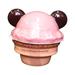 Disney Dining | 2021 Disney Parks Disney's Beach Club Resort Mickey Ice Cream Sundae Dish | Color: Cream/Red | Size: Os