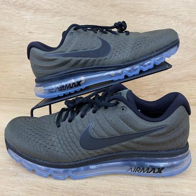 Nike Shoes | Nike Air Max 2017 Og ‘Military Green’ Men Sz 8 Running Shoe | Color: Black/Green | Size: 8