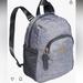 Adidas Bags | New Adidas Linear Mini Backpack Small Travel Bag | Color: Gold/Gray | Size: 10.5 Inch X8.5 Inch X4.25 Inch