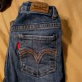 Levi's Bottoms | Girls Levi Skinny Jeans With Adjustable Waist | Color: Blue | Size: 8g