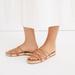 Madewell Shoes | New! Madewell The Kathryn Espadrille Slide Leather Sandal | Color: Tan | Size: 8