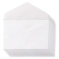 Briefumschläge aus weißem Papier, kleine Umschläge mit Klappe für Einladungen zum Geburtstag, zur Hochzeit oder zur Kommunion, Umschläge für Visitenkarten Maße 70 x 105 mm · m-office (500 Stück)