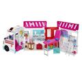 Barbie Toys, Transforming Ambulance and Clinic Playset with Lights, Sounds and 20+ Accessories, Care Clinic, HKT79