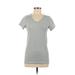 Danskin Now Active T-Shirt: Gray Activewear - Women's Size Medium
