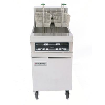 Frymaster FPRE280-17 208/3 Commercial Electric Fryer - (2) 80 lb Vats, Floor Model, 208v/3ph, 208 V/ 3 ph, Stainless Steel