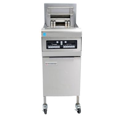 Frymaster RE17TC 208/3 Commercial Electric Fryer - 50 lb Vat, Floor Model, 208v/3ph, 50 lb Oil Capacity, CM3.5 Controls, Stainless Steel