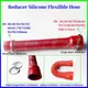 Tuyau flexible en silicone rouge universel à diamètre variable tuyau religieux pour prise d'air