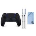 Sony Play Station Dual Sense Wireless Controller Midnight Black With Electric Cleaning Kit BOLT AXTION Bundle Like New