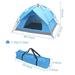 2-3 Person Double-Deck Tow-Door Hydraulic Automatic Tent Free Build Outdoor Tent UV-Resistant and Waterproof Instant Family Pop Up Tentor Outdoor Camping Family Beach Hunting Hiking Travel