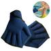 1 Pair Gloves Webbed Paddle Swim Gloves Fitness Water Aerobics and Swimming Resistance Training Gloves for Men Women Children