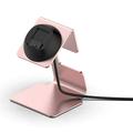 SIHUA Charger Desk Holder Non-Slip Mat Safety for Redmi Watch 3/Watch 2 (Rose Gold)