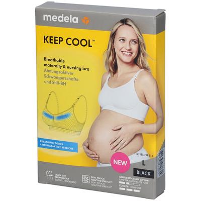 Medela Keep Cool BH L schwarz 1 St Bustier Image