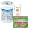 Mineralstoff BaseCare basisches Bad Pulver + Adler Stoffwechseltee Filterbeutel Minerals 1 St Set