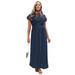 Plus Size Women's Lace Maxi Dress by Jessica London in Navy (Size 20 W)