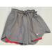 Nike Shorts | Nike Dri-Fit Shorts Womens Small Gray Just Do It Running Shorts. Size Small | Color: Purple | Size: S