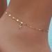 Anthropologie Jewelry | 2/$10 New! Starfish Anklet Beach Summer Chain Bracelet Dainty Cute | Color: Gold/Red/Silver | Size: Various