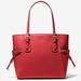 Michael Kors Bags | Michael Kors Voyager Small Saffiano Leather Tote Bag Style# 30h1gv6t4t Nwt Flame | Color: Gold/Red | Size: 14.75"W X 11"H X 6.25"D