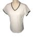 Nike Tops | Nike Golf Fit Dry Shirt White And Green Vneck Short Sleeve Ladies Medium 8-10 | Color: Green/White | Size: M