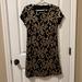 Jessica Simpson Dresses | Euc Size 4 Jessica Simpson Gold Sequins & Black Short Sleeve Dress (Back Zipper) | Color: Black/Gold | Size: 4