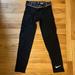 Nike Bottoms | Boys Nike Pro Warm Up Pants Size Medium | Color: Black/Gray | Size: Mb