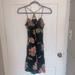 American Eagle Outfitters Dresses | American Eagle Floral Dress Size 0 | Color: Black/Pink | Size: 0