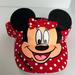 Disney Accessories | Disney Minnie Mouse Girls Strapback Visor Cap One Size Red Polka Dot | Color: Red | Size: Osg