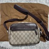 Gucci Bags | Gucci Gg Supreme Canvas Pvc Shoulder Bag Messanger Bag Crossbody | Color: Brown | Size: Os