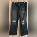 American Eagle Outfitters Jeans | Euc American Eagle Favorite Boyfriend Distressed Jeans. Size 6 | Color: Blue | Size: 6