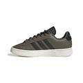 ADIDAS Men's Grand Alpha Sneaker, Olive strata/core Black/Court Green, 8 UK