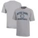 Youth Champion Gray Notre Dame Fighting Irish Icon Logo Basketball T-Shirt