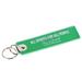 Green The Olympic Collection - Pierre de Coubertin Quote Key Ring