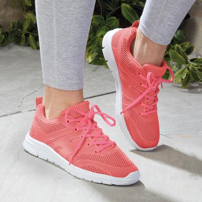 6 Ladies Coral Memory Foam Sports Trainers
