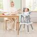 6-in-1 Convertible Baby High Chair with Adjustable Removable Tray