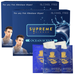 Aftershave Wipes by Supreme Trimmer - Individually Wrapped After Shave Balm/Barber Wipes for Men Face Head & Skin â€“ (NO ALCOHOL NO BURN OR IRRITATION) 100x Pack â€“ Ocean Scent