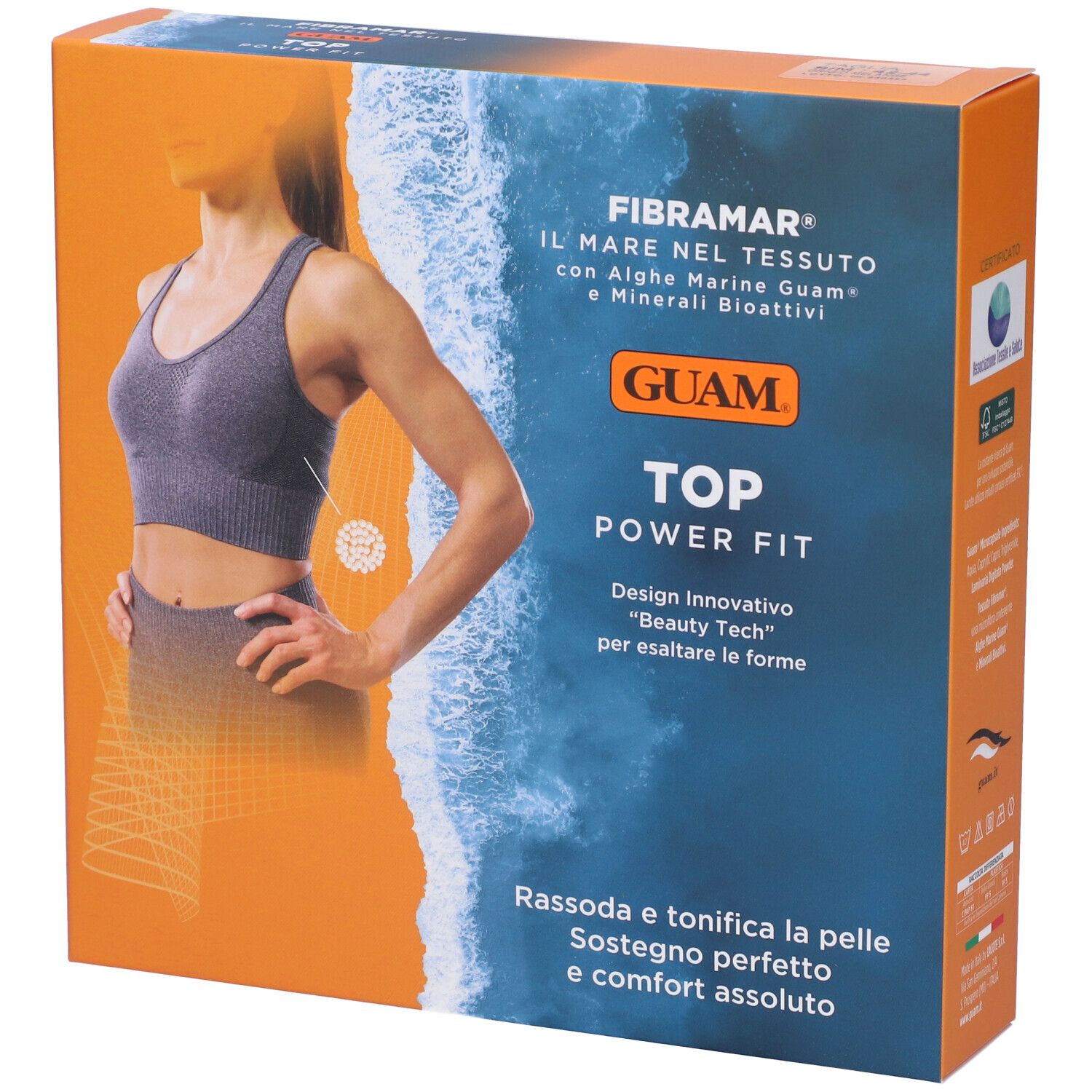 GUAM® Top Power Fit Taglia S/M 42-44 1 pz Altro
