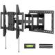 USX MOUNT Full-Motion TV Wall Mount for 42 to 90 Inch TVs with Tilt and Swivel Articulating 6 Arm Support TV up to 150lbs(UL Certified) WML018-01