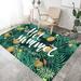 Green Jungle Tropical Palm Tree Leaves Area Rug Rugs For Living Room Bedroom Modern Home Decorative Carpet 2 x 3