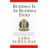 Pre-Owned Buddha Is as Buddha Does: The Ten Original Practices for Enlightened Living (Hardcover 9780060747299) by Surya Das